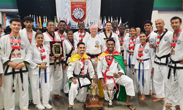 Moçambique campeao mundial de Tang soo do